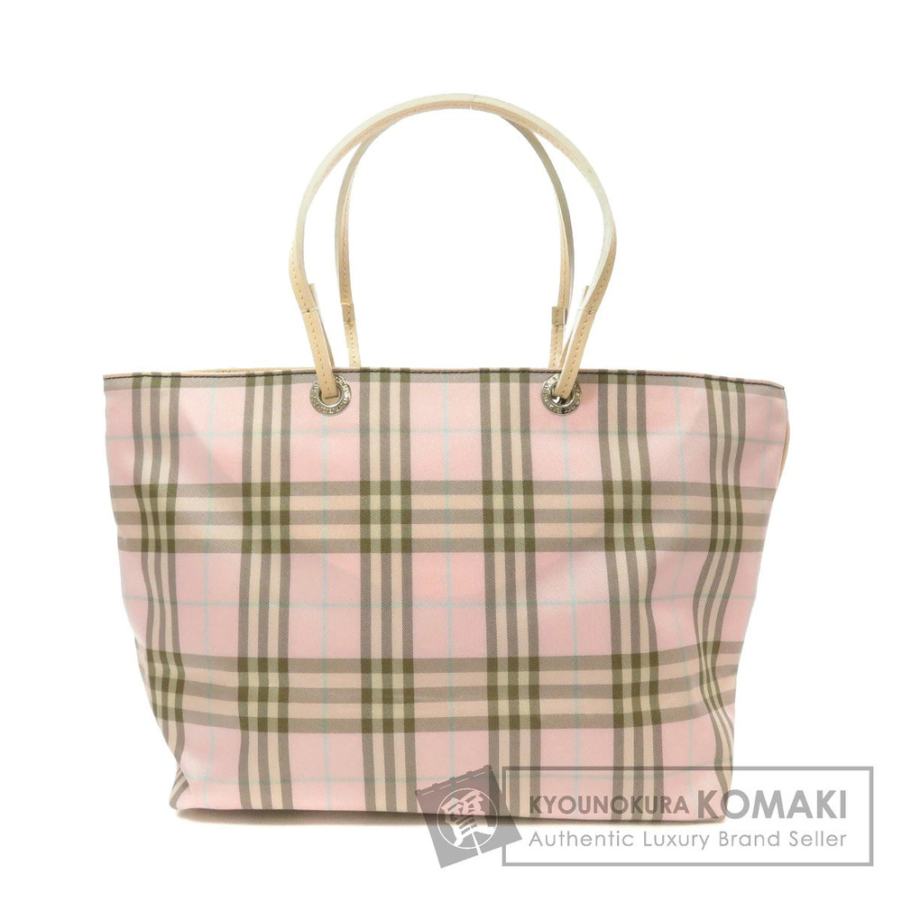 Burberry check tote bag